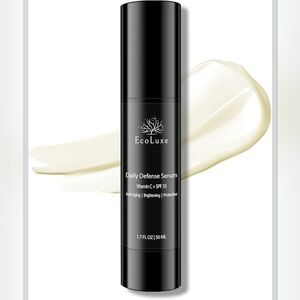 EcoLuxe Vitamin C Serum with SPF 35 – Daily Defense Antioxidant Face Serum